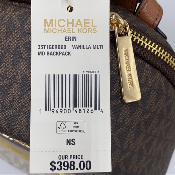 Michael Kors Erin Medium Backpack 
